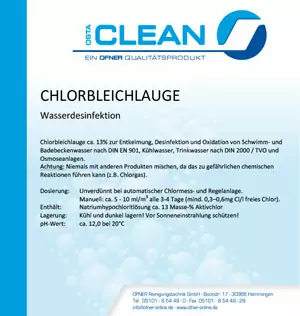 Chlorbleichlauge
