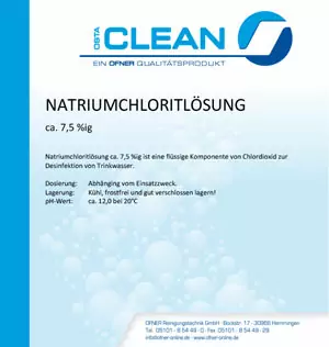 Natriumchloritloesung
