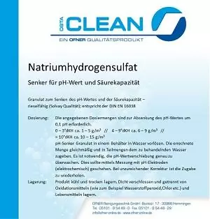 OSTAclean_Natriumhydrogensulfat