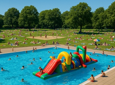 Freibad: Spiel & Spaß und Sicherheit